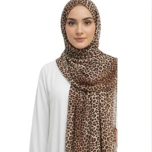Leopard Print Scarf
